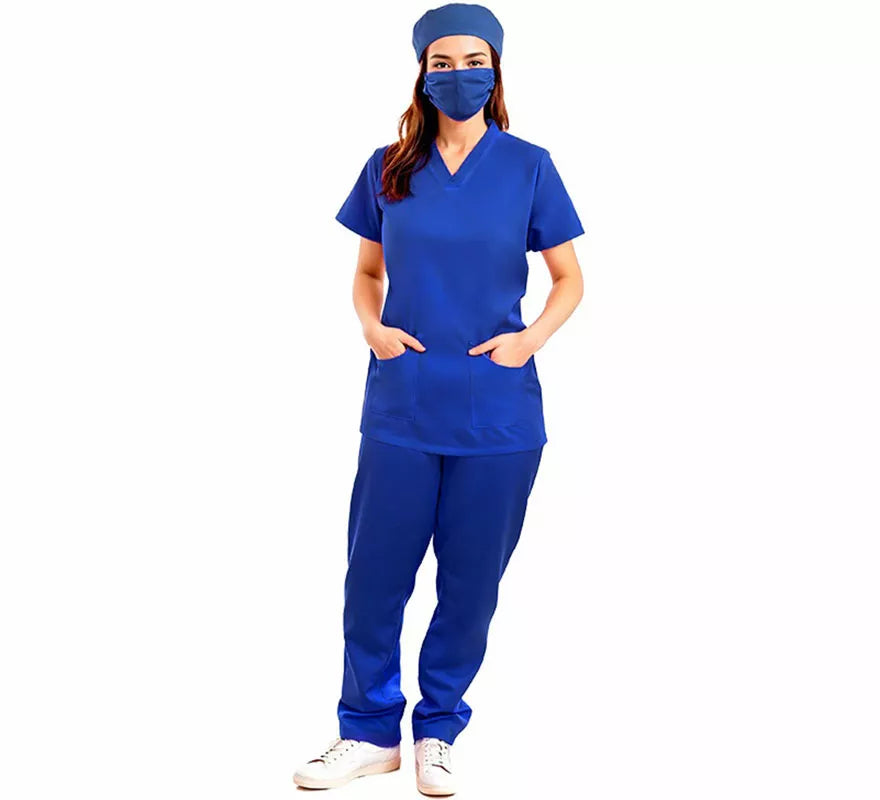 Translation missing: es.Disfraz de Doctora azul para adulto