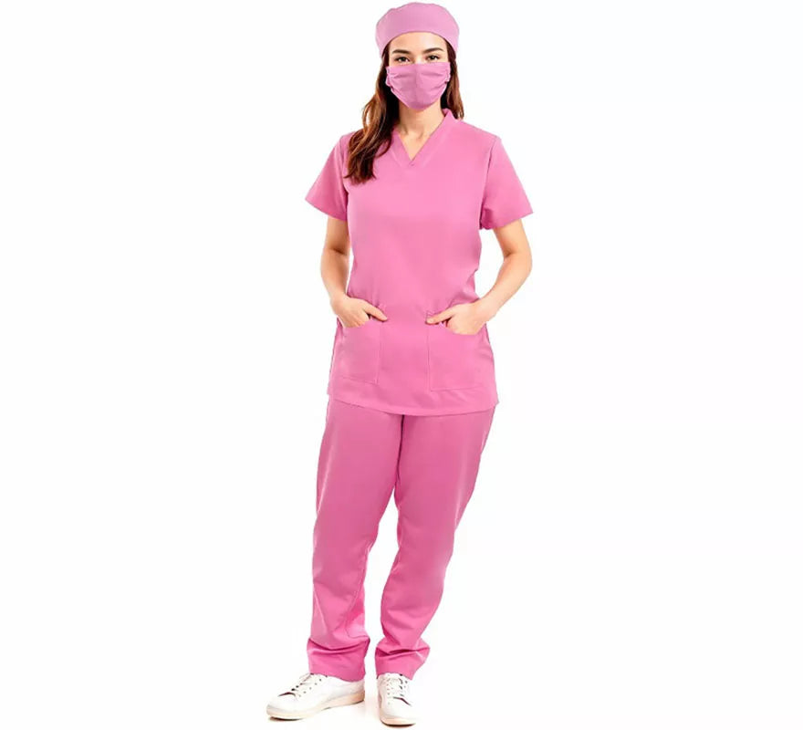 Translation missing: es.Disfraz de Doctora rosa para mujer