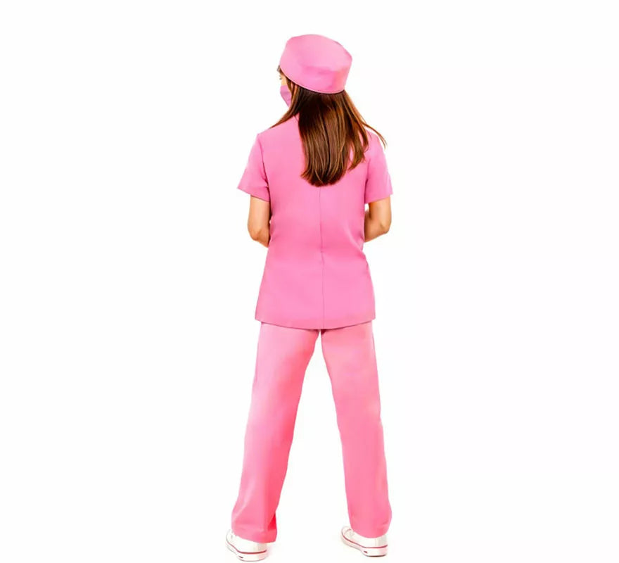 Translation missing: es.Disfraz de Doctora rosa para niña