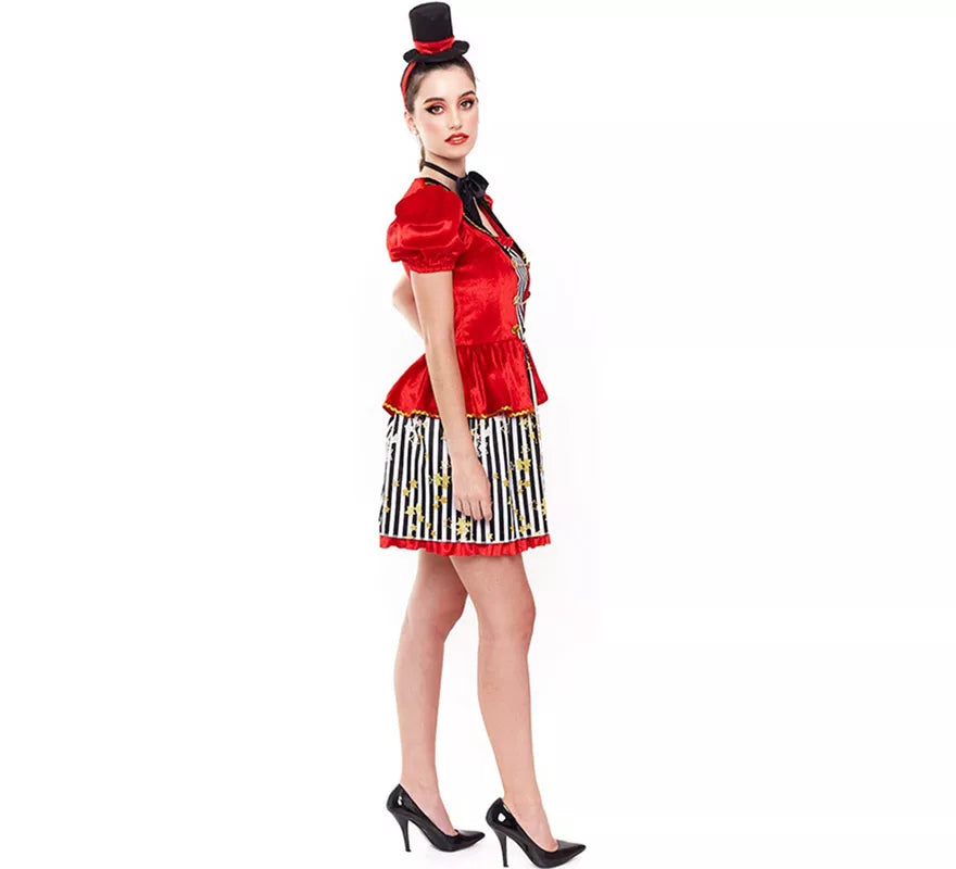 Translation missing: es.Disfraz de Domadora Vestido a Rayas para mujer