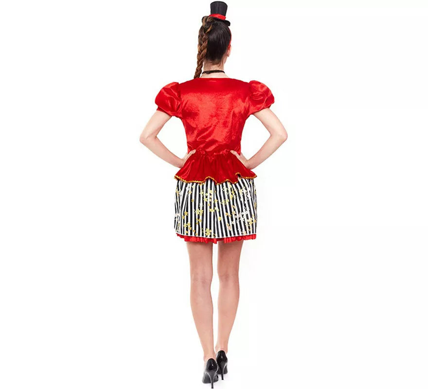Translation missing: es.Disfraz de Domadora Vestido a Rayas para mujer