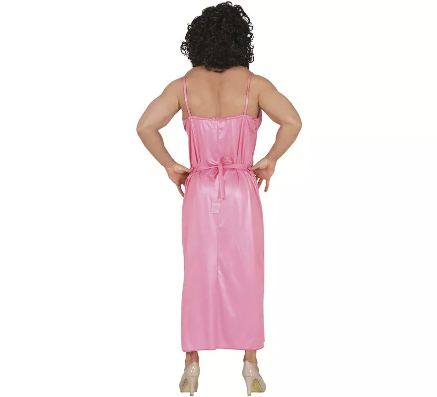 Translation missing: es.Disfraz de Drag Rosa Extrovertido para hombre