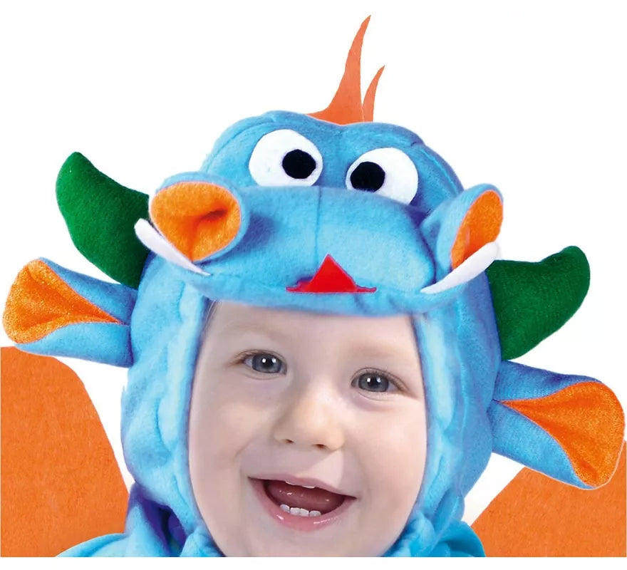 Translation missing: es.Disfraz de Dragoncito azul Baby para bebes
