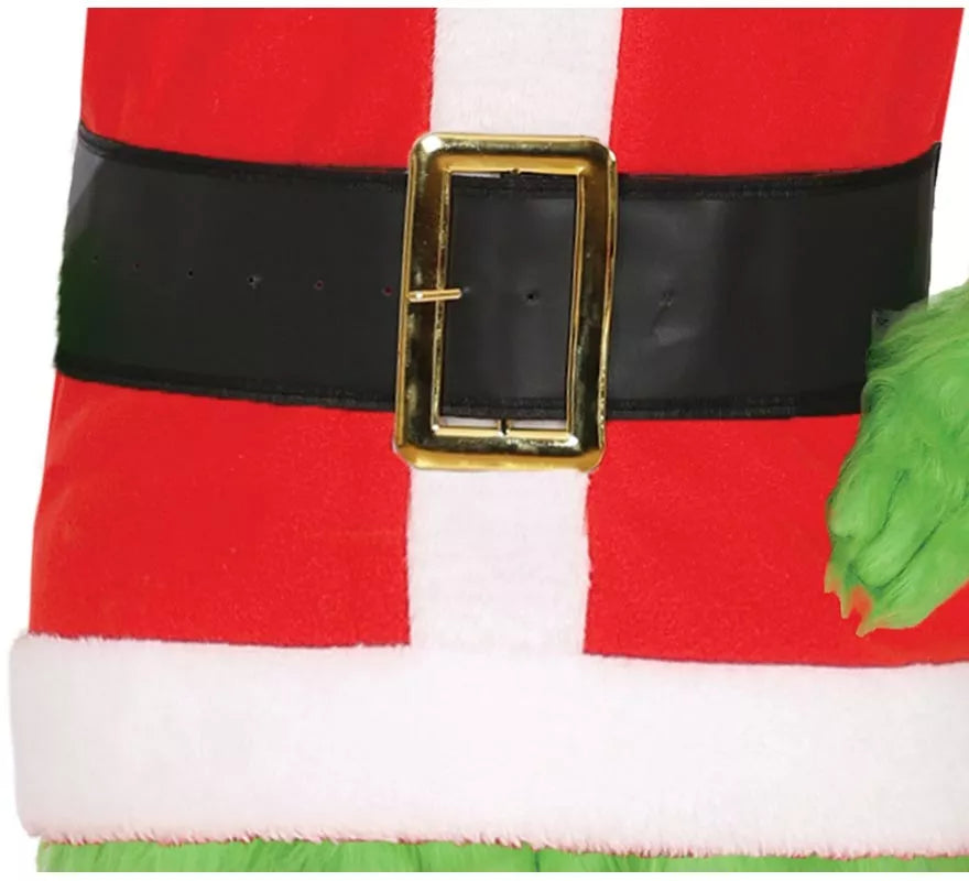Translation missing: es.Disfraz de Duende Gruñón de Navidad verde para niño