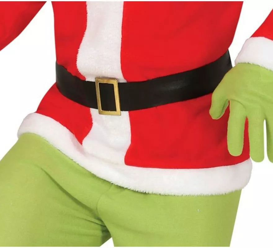 Translation missing: es.Disfraz de Duende Gruñón Navideño verde para hombre