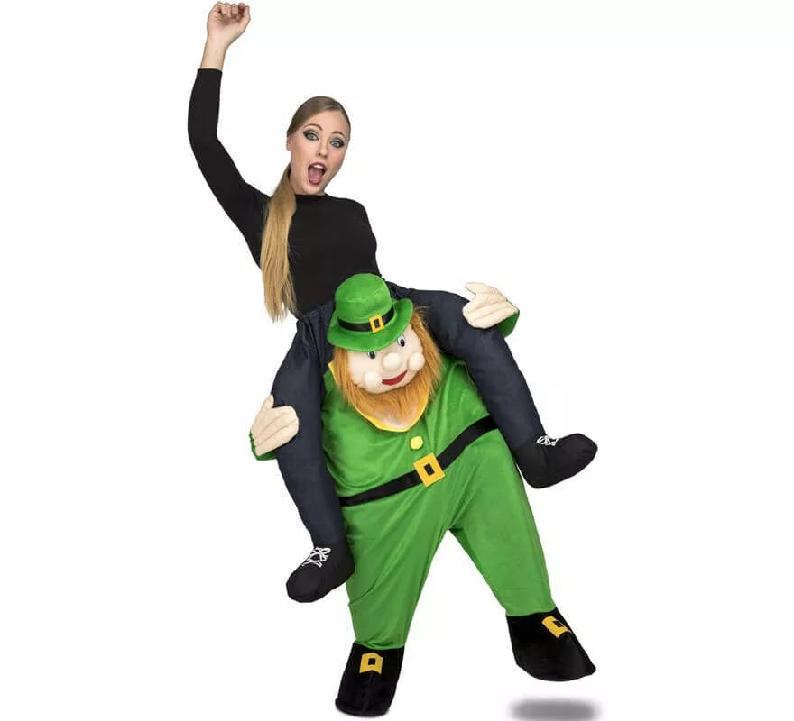 Translation missing: es.Disfraz de Duende Irlandés a hombros para adultos