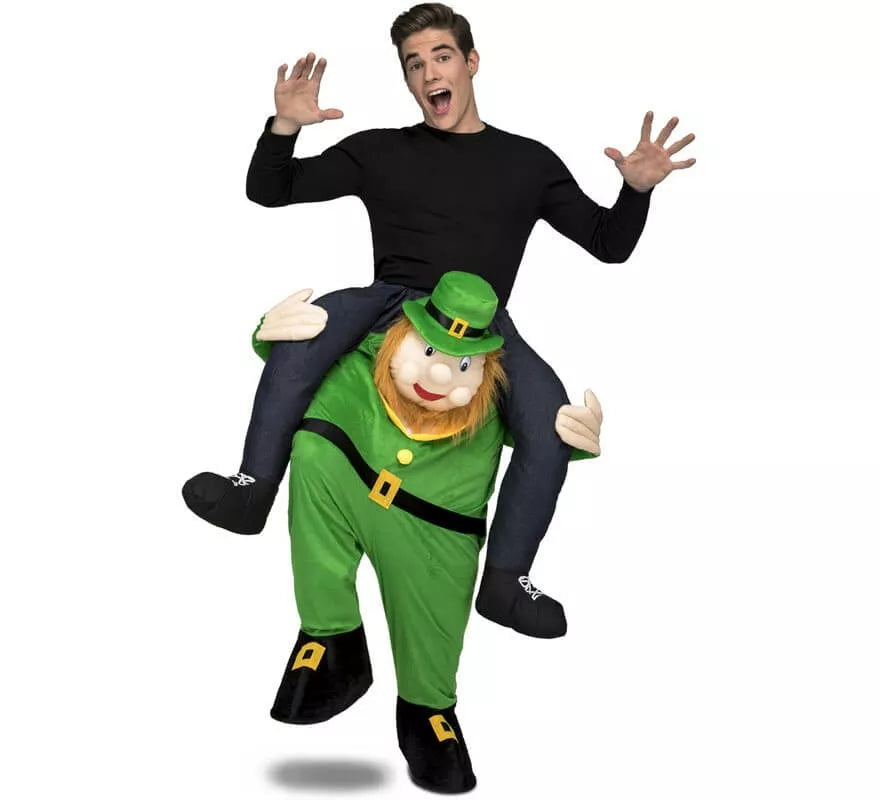 Translation missing: es.Disfraz de Duende Irlandés a hombros para adultos