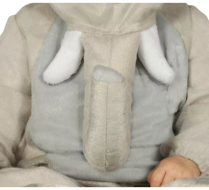 Disfraz de Elefante Gris para bebé