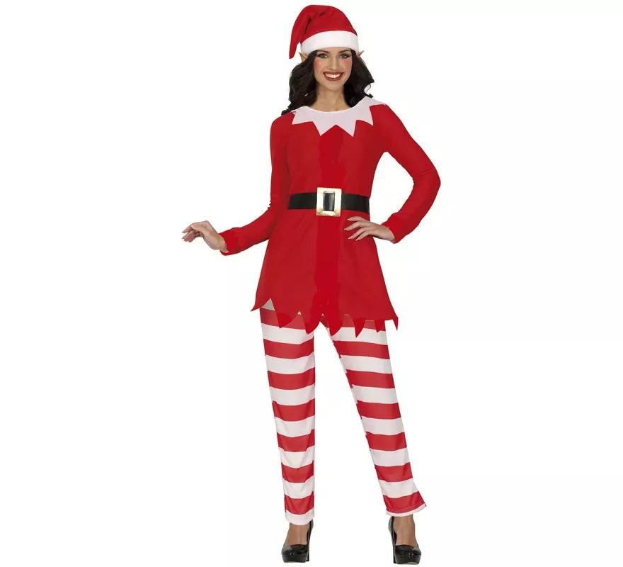 Translation missing: es.Disfraz de Elfa en el Estante de la Navidad para mujer