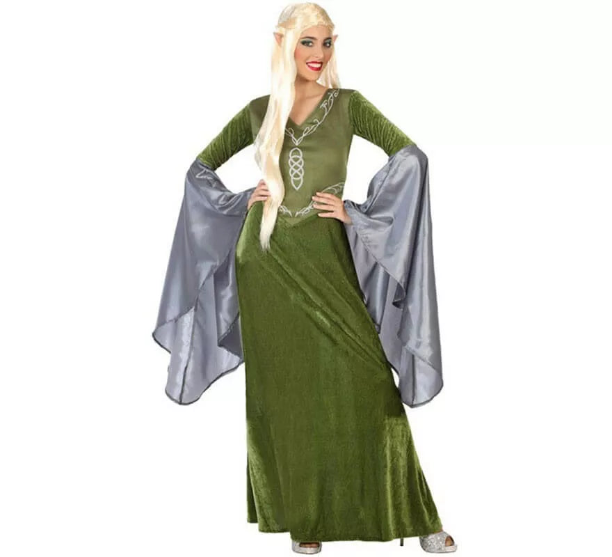 Translation missing: es.Disfraz de Elfa Verde para mujer
