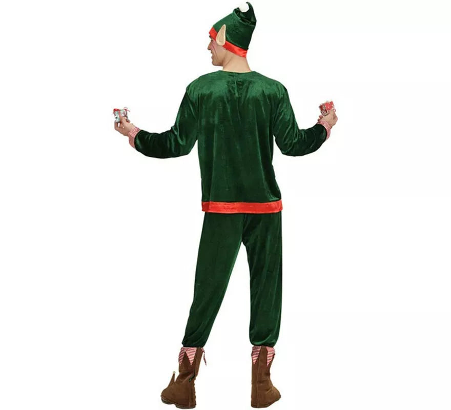 Translation missing: es.Disfraz de Elfo Ayudante de Papá Noel para hombre