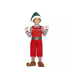 Disfraz de Elfo de Papá Noel para niño