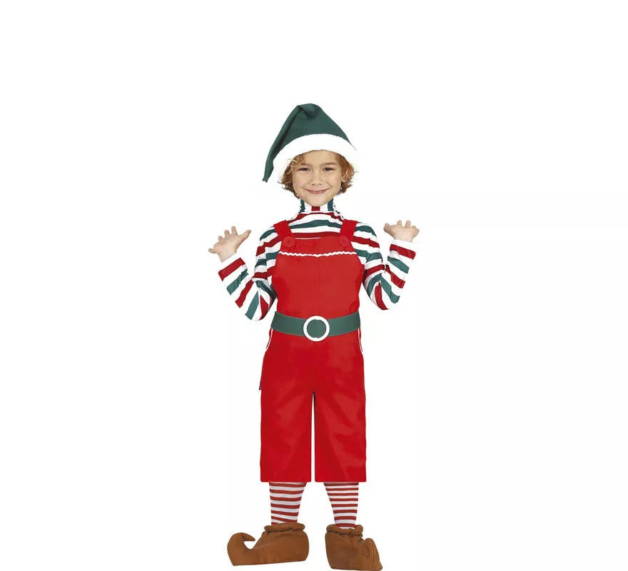 Translation missing: es.Disfraz de Elfo de Papá Noel para niño