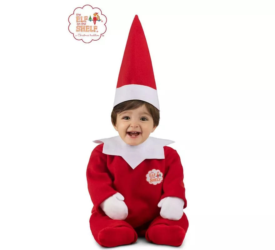 Translation missing: es.Disfraz de Elfo Travieso de Elf on the Shelf para bebé