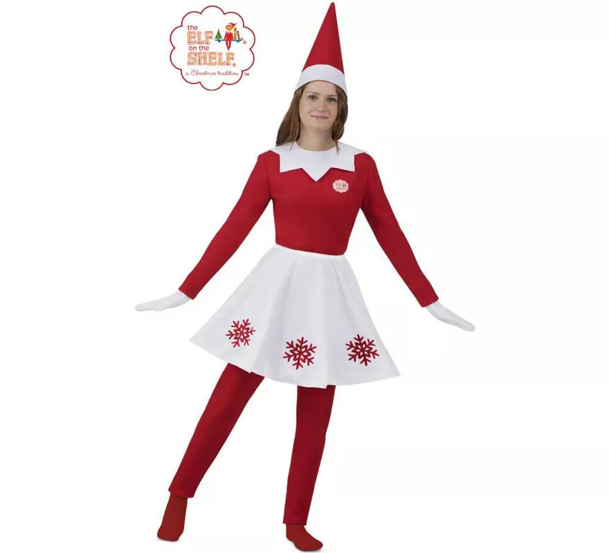 Translation missing: es.Disfraz de Elfo Travieso de Elf on the Shelf para mujer