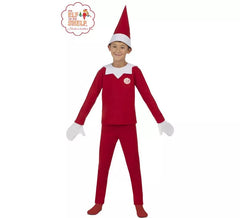 Disfraz de Elfo Travieso de Elf on the Shelf para niño