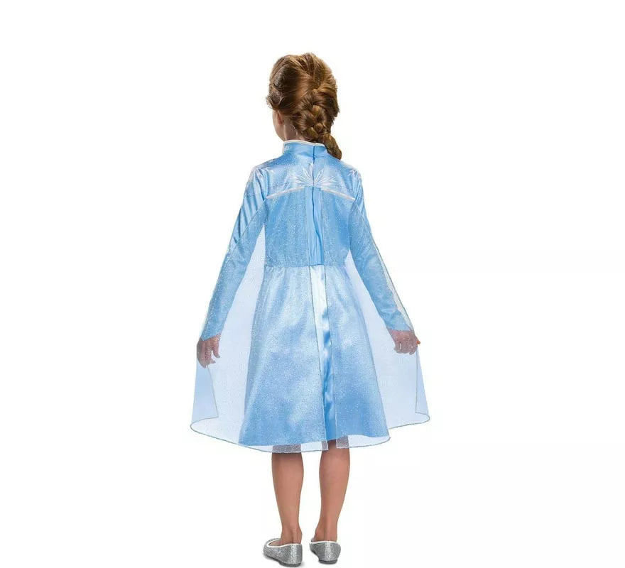 Translation missing: es.Disfraz de Elsa Viajera Disney Frozen clásico para niña