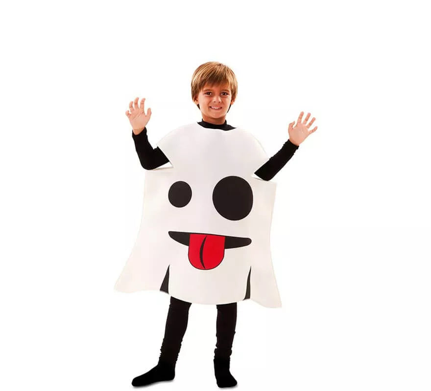 Translation missing: es.Disfraz de Emoticono Fantasma para niños