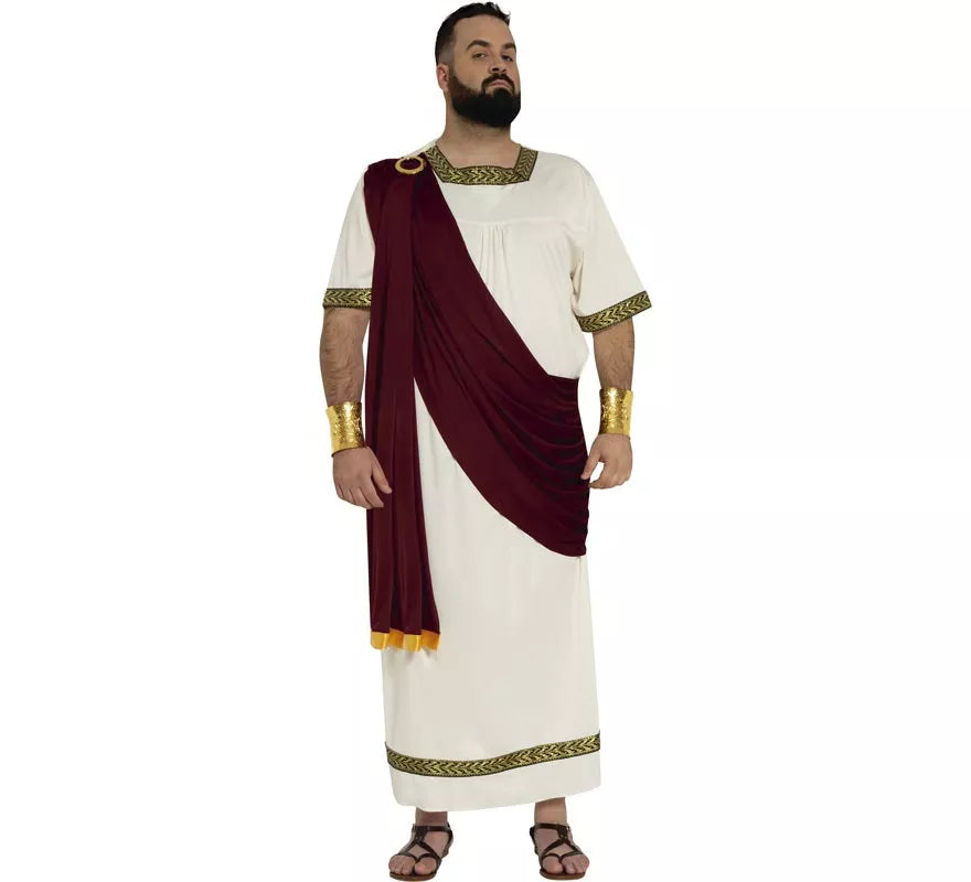 Translation missing: es.Disfraz de Emperador Romano Augusto para Hombre