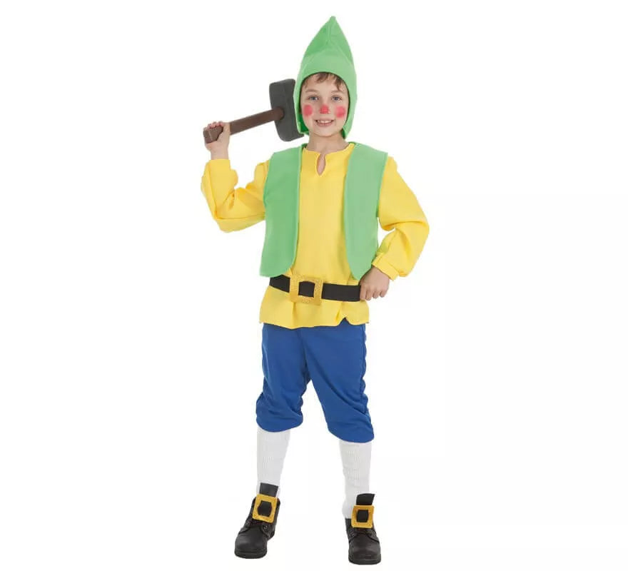 Translation missing: es.Disfraz de Enanito de Cuento amarillo para niño