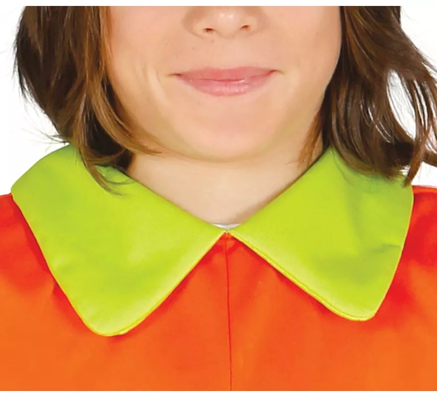 Translation missing: es.Disfraz de Enanito de Cuento naranja y verde para niños