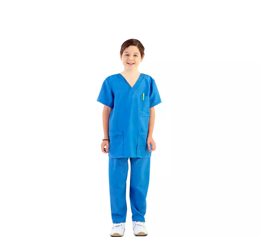 Translation missing: es.Disfraz de Enfermera Azul para niños