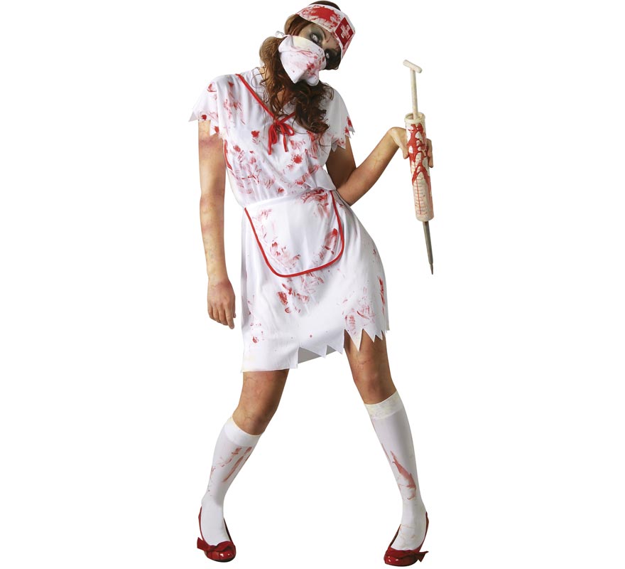 Translation missing: es.Disfraz de Enfermera Zombie para mujer