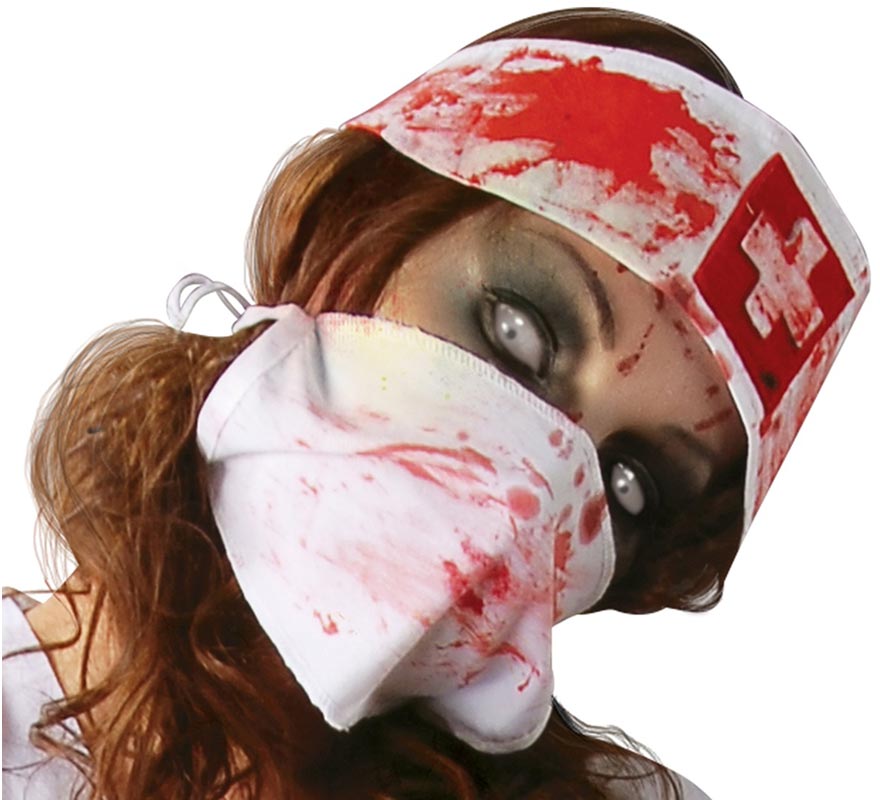 Disfraz de Enfermera Zombie para mujer