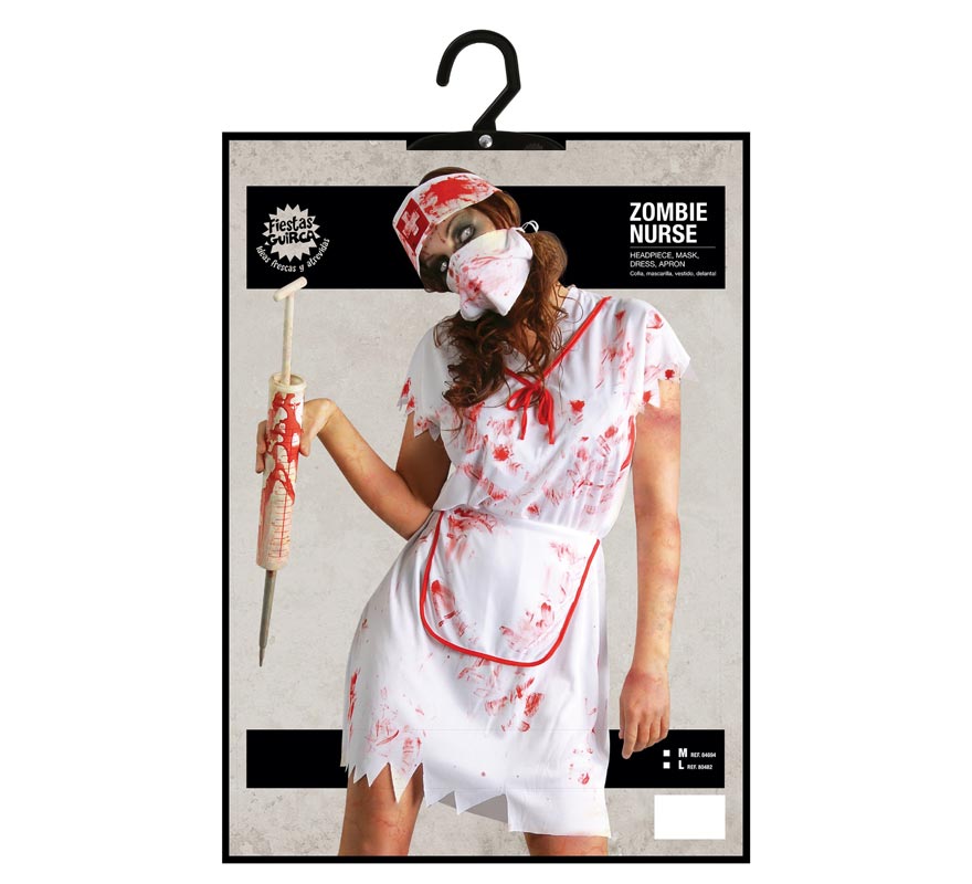 Translation missing: es.Disfraz de Enfermera Zombie para mujer
