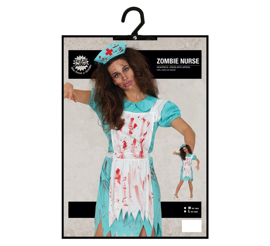 Translation missing: es.Disfraz de Enfermera Zombie para mujer