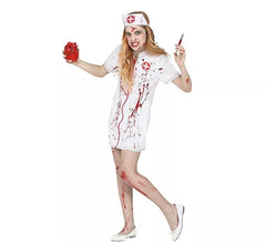 Disfraz de Enfermera Zombie para niña