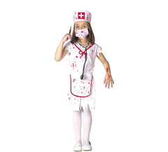 Disfraz de Enfermera Zombie para niñas
