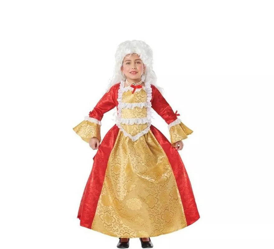 Translation missing: es.Disfraz de Época de Maria Antonieta para niña