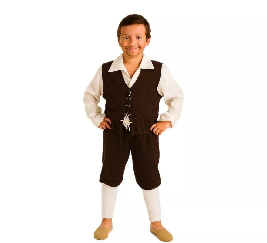 Translation missing: es.Disfraz de Escudero Medieval para niño