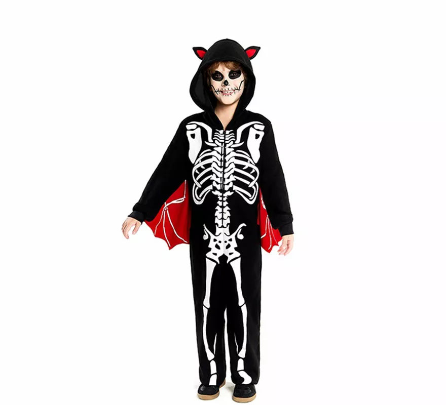 Translation missing: es.Disfraz de Esqueleto Murciélago para niño