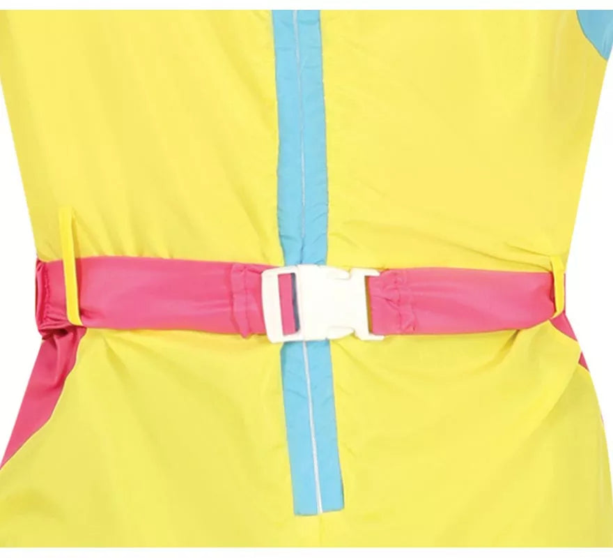 Disfraz de Esquiador amarillo para hombre