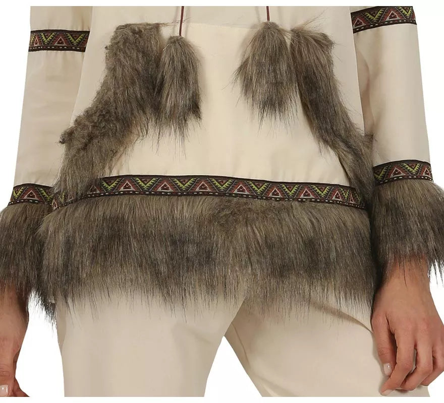 Translation missing: es.Disfraz de Esquimal Blanco para mujer