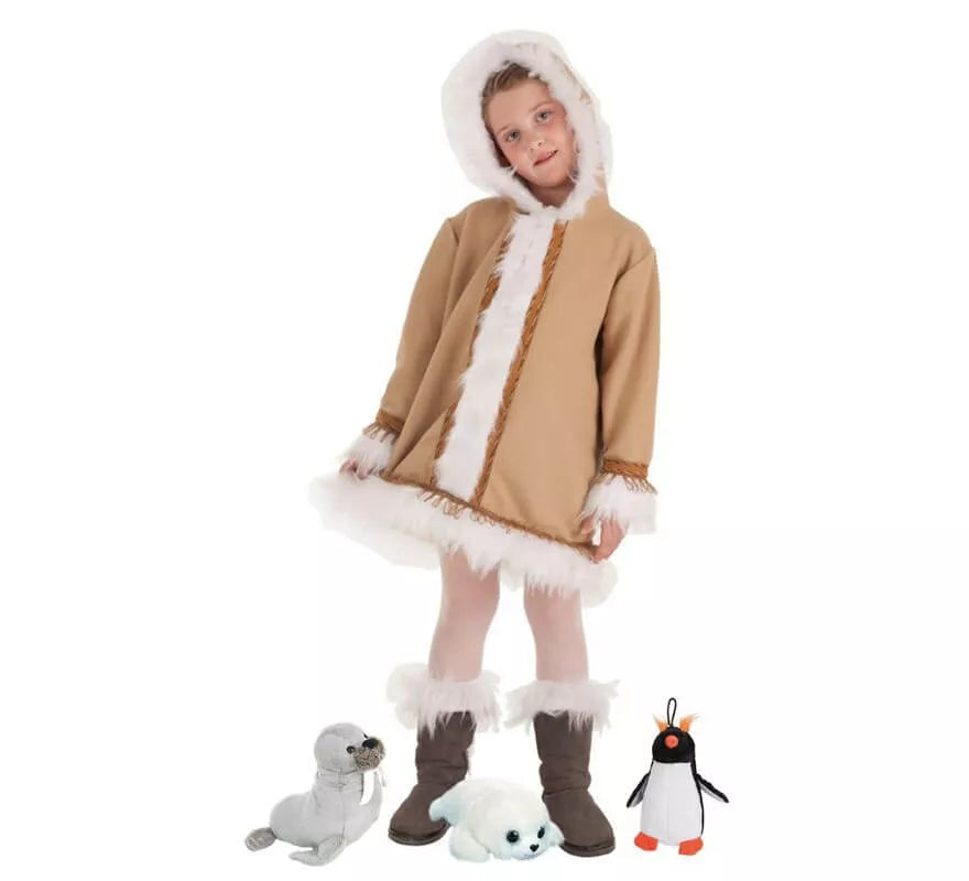 Translation missing: es.Disfraz de Esquimal para niña