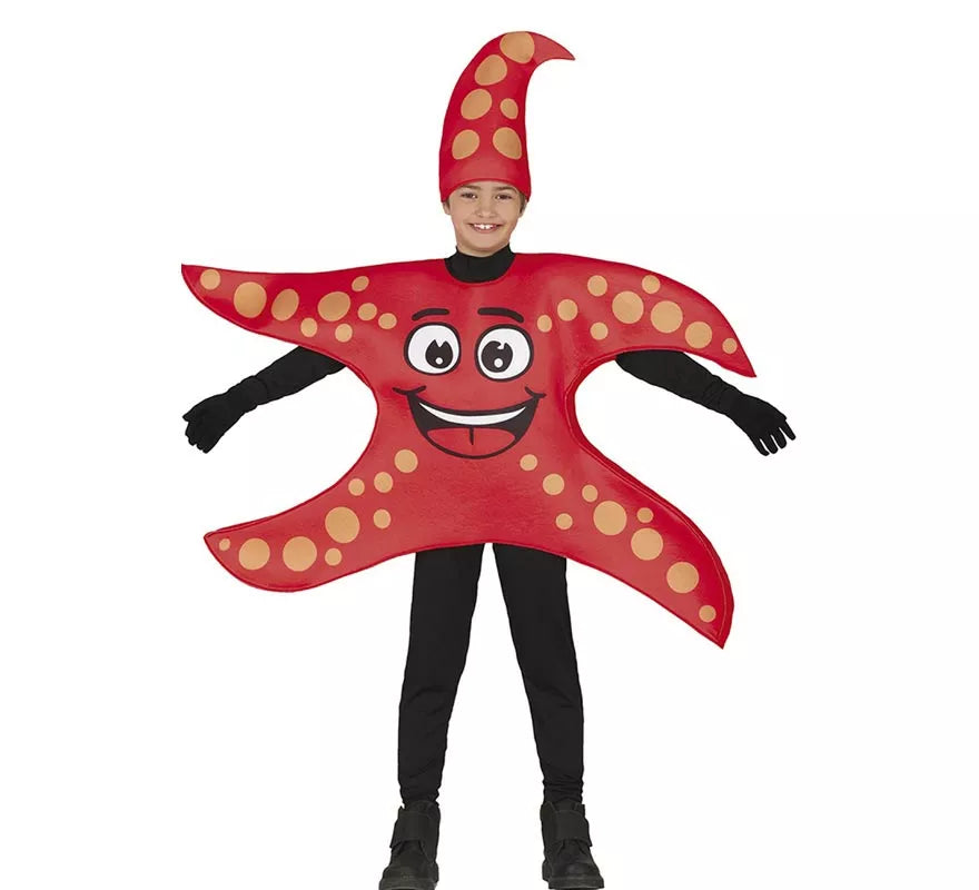 Translation missing: es.Disfraz de Estrella de Mar roja para niños