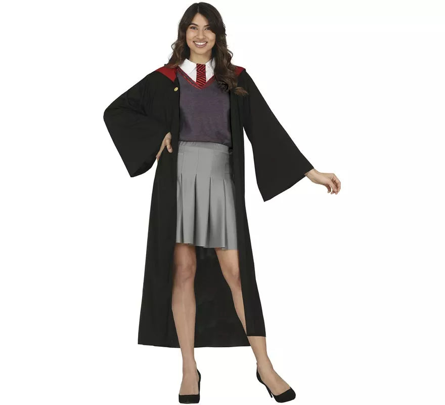 Translation missing: es.Disfraz de Estudiante de Magia Rojo para mujer