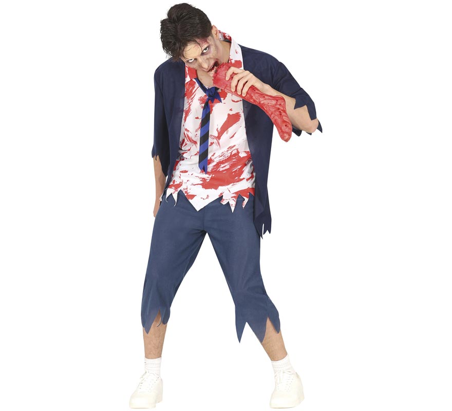 Translation missing: es.Disfraz de Estudiante Zombie para hombre