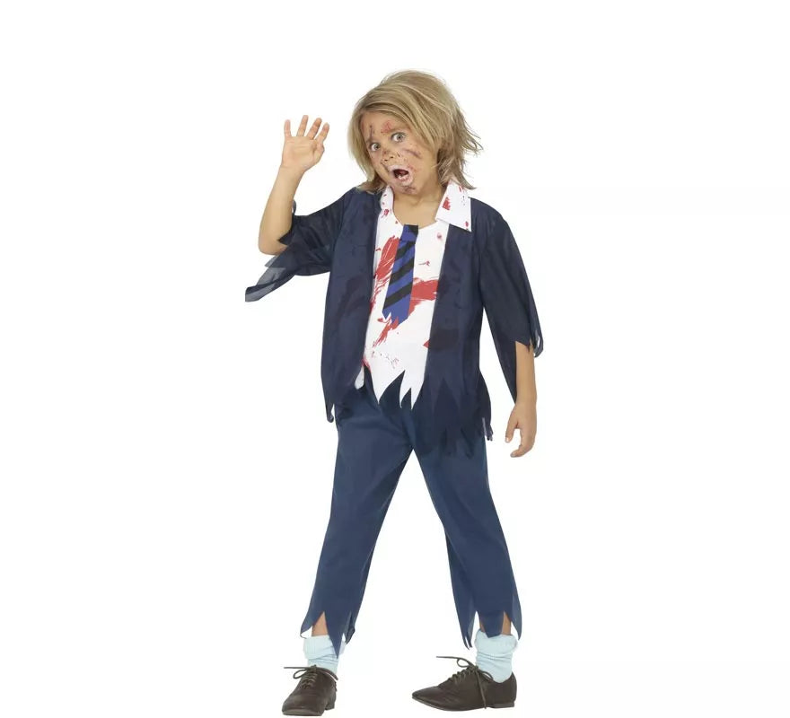 Translation missing: es.Disfraz de Estudiante Zombie para niño
