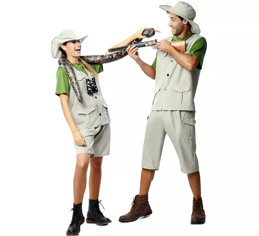 Translation missing: es.Disfraz de Explorador de la Naturaleza con sombrero para hombre