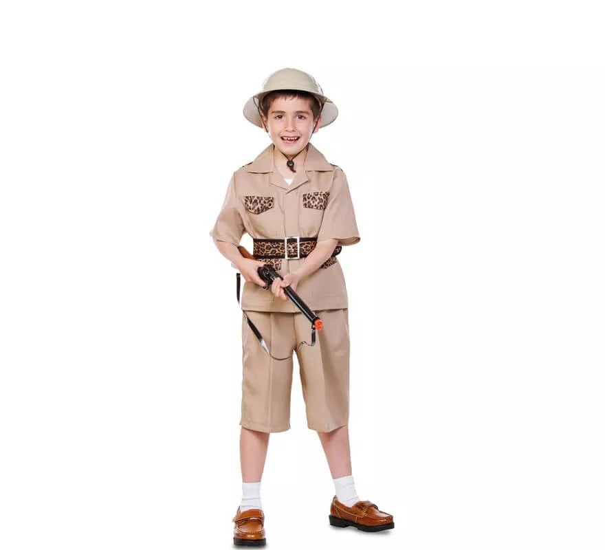 Translation missing: es.Disfraz de Explorador de safari para niño