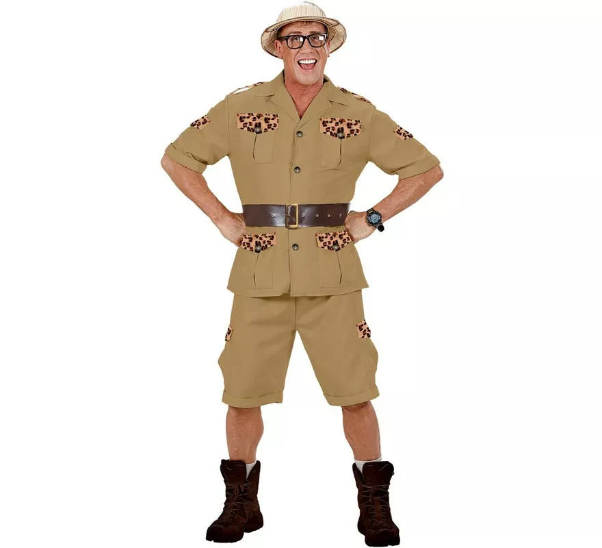 Translation missing: es.Disfraz de Explorador Safari para hombre