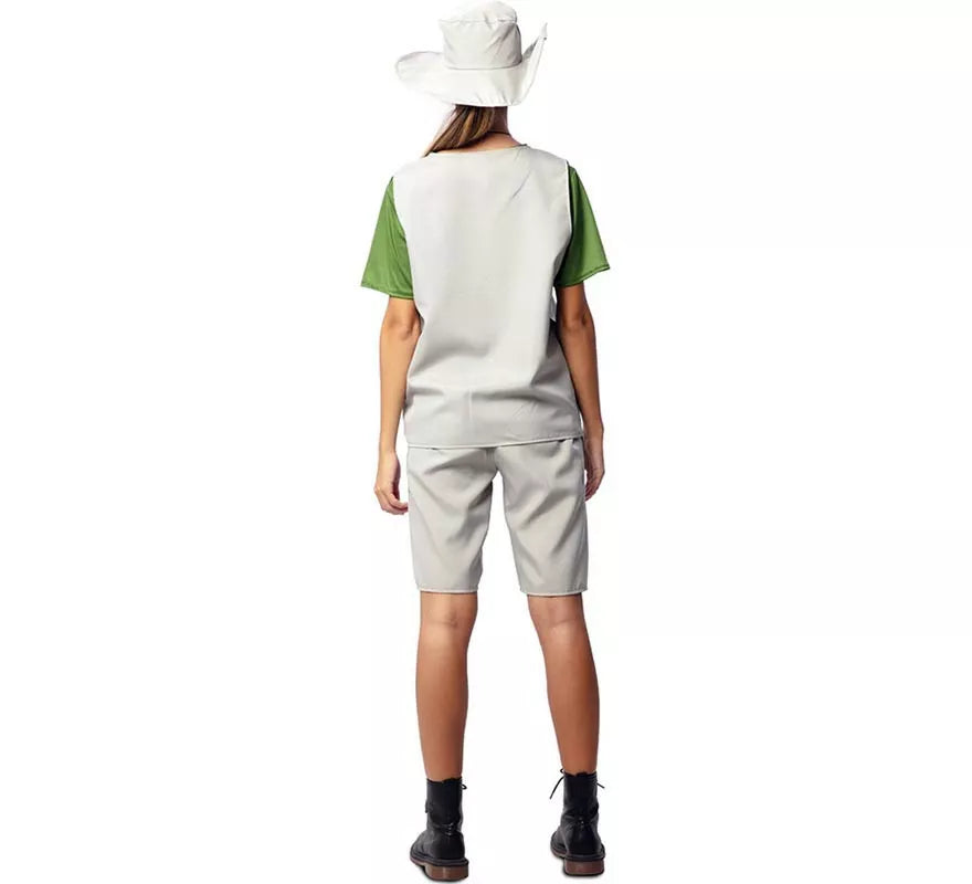Translation missing: es.Disfraz de Exploradora de la Naturaleza con sombrero para mujer