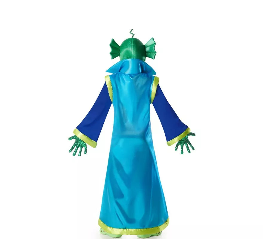 Translation missing: es.Disfraz de Extraterrestre azul para niño