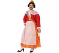 Disfraz de Fallera Mayor roja para hombre
