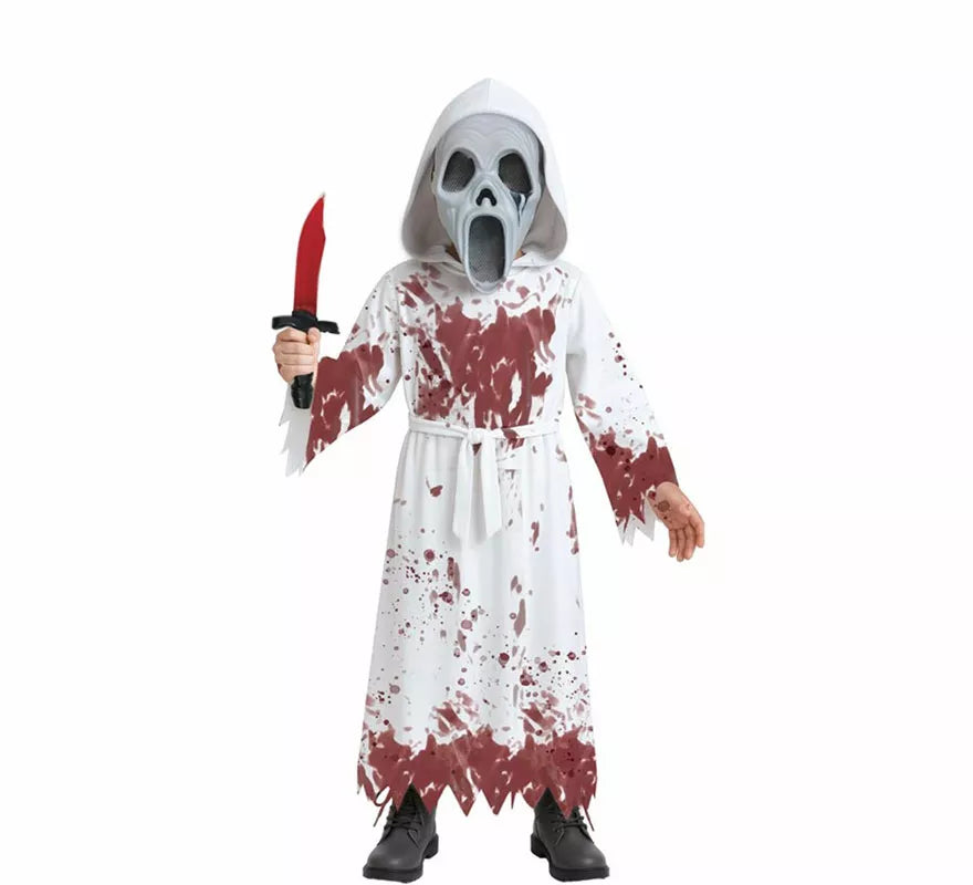 Translation missing: es.Disfraz de Fantasma blanco Asesino para niño