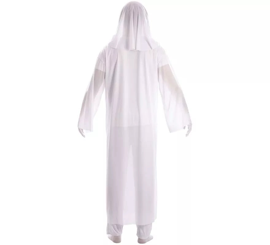 Translation missing: es.Disfraz de Fantasma blanco con Máscara para hombre